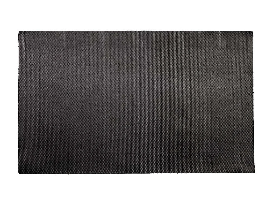 Capacho de PVC impresso castanho 45x75