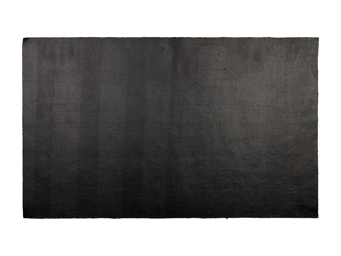 Fußmatte aus bedrucktem PVC in Weiß 45x75