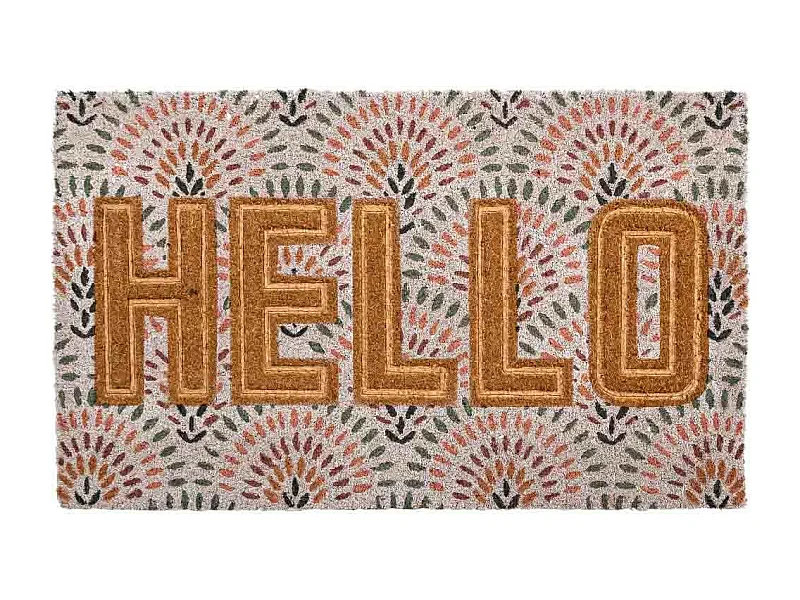 Fußmatte PVC gepresst/bedruckt 45x75