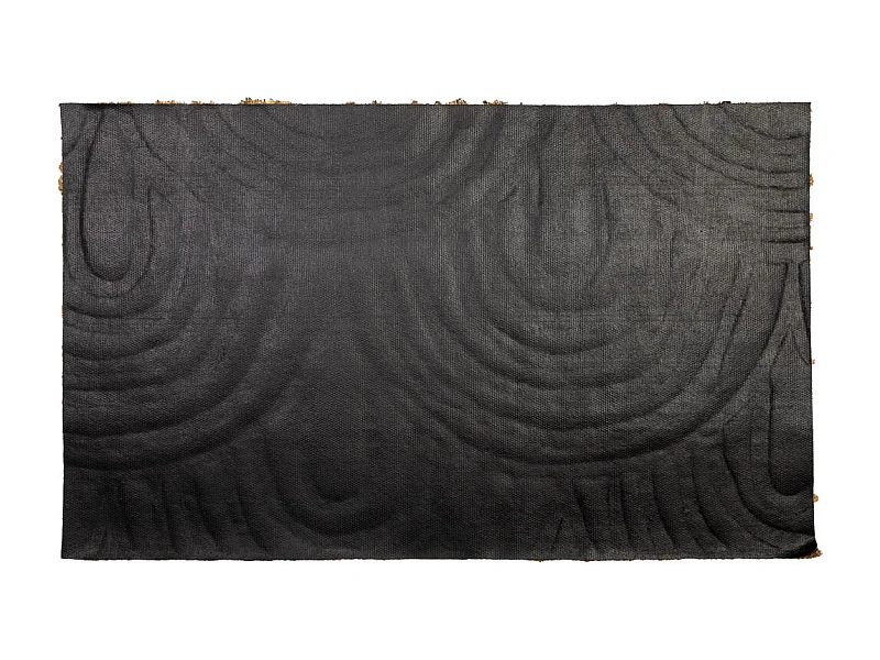 Zerbino in fibra pressata marrone 43x73