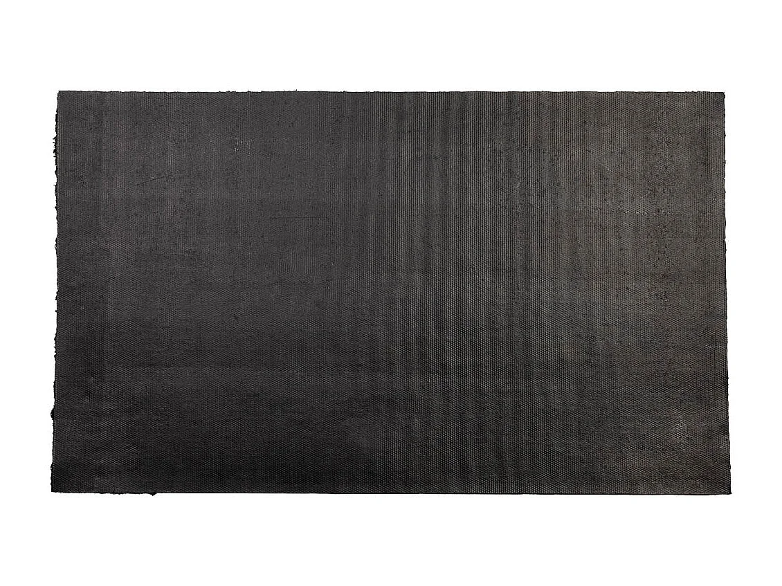 Tapis d'entrée en PVC imprimé gris 45x75