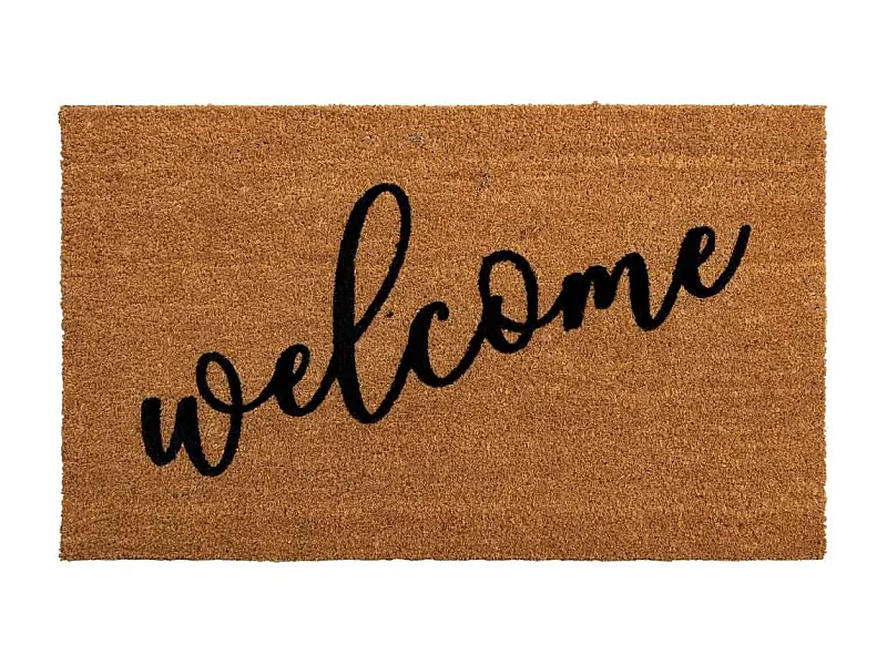 Paillasson fibre marron 45x75