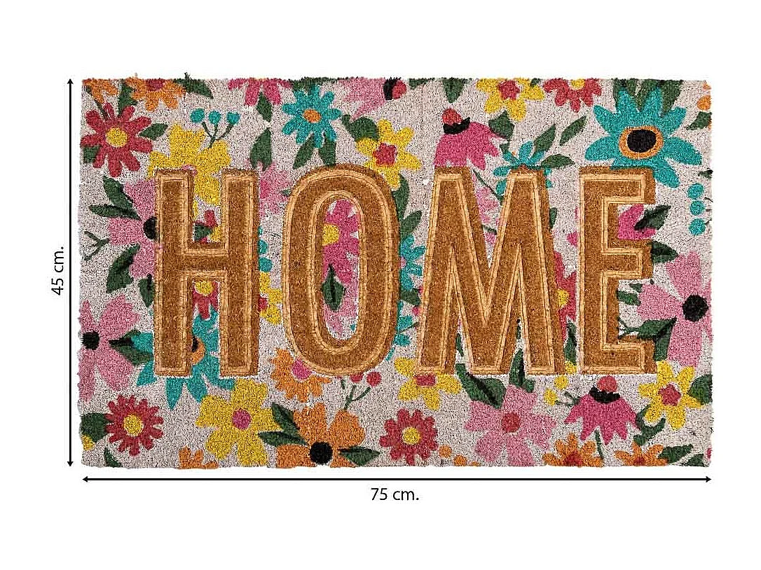 Paillasson PVC pressé et imprimé 45x75