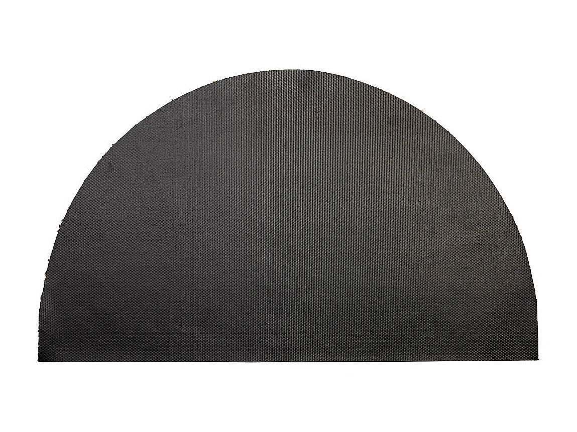 Tapis en PVC imprimé marron 45x75