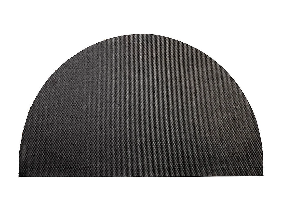 Tapis en PVC imprimé marron 45x75