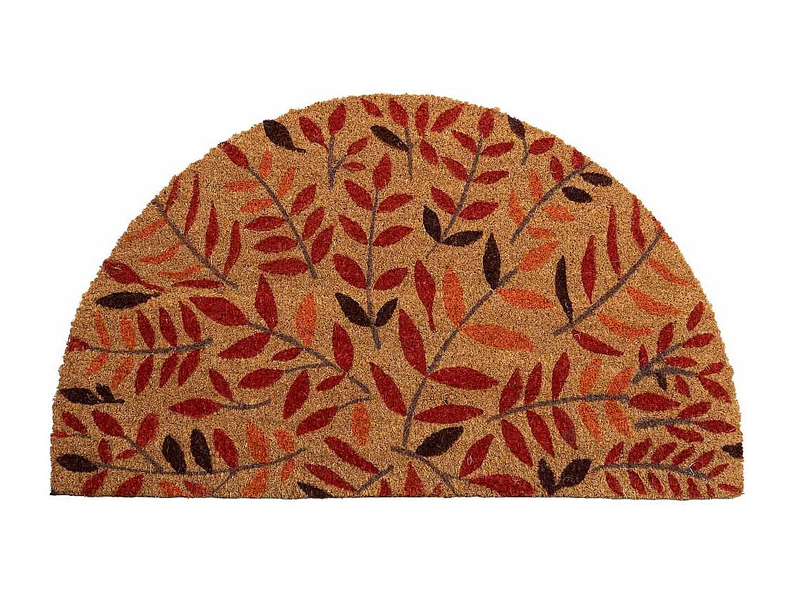Paillasson PVC imprimé marron 45x75