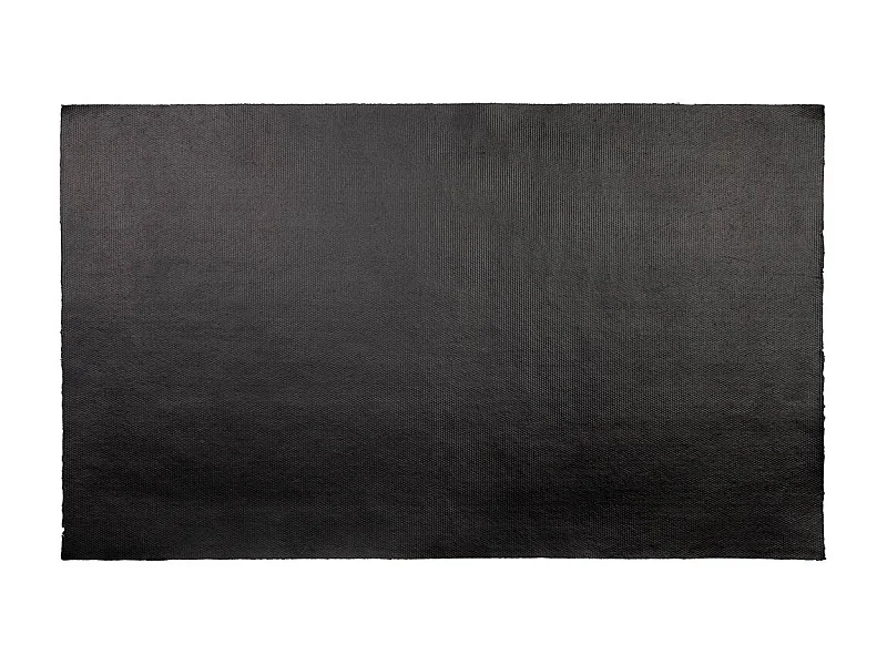 Fußmatte aus bedrucktem PVC in Weiß 45x75