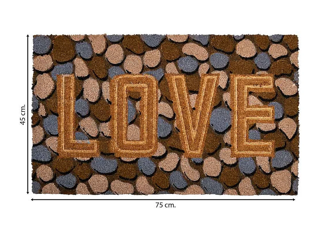 Zerbino PVC stampato e pressato 45x75