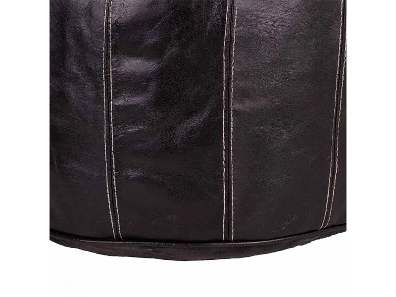 Banc en bois tapissé blanc 90x45,5x78