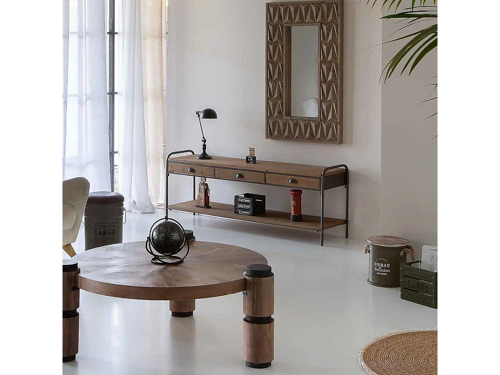 Portabiancheria in metallo stampato verde 50x50