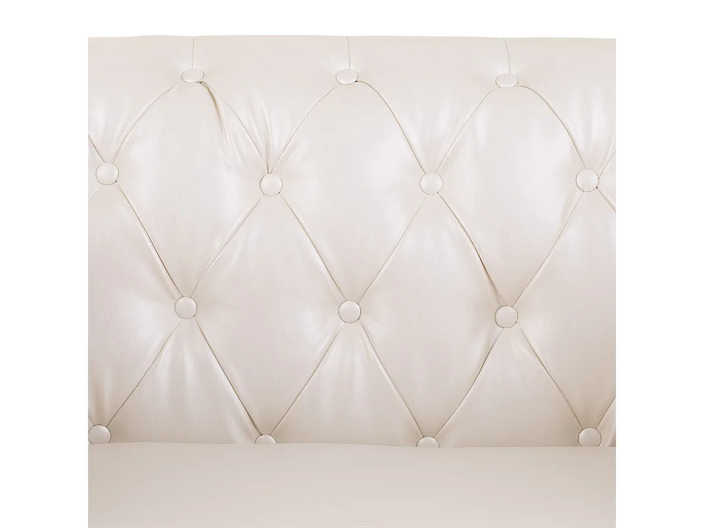 Fauteuil blanc 104x72x75h