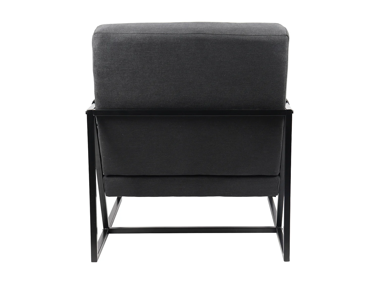 Chaise longue SVITA CHRIS chaise cocktail chaise rembourrée avec accoudoirs jaune anthracite