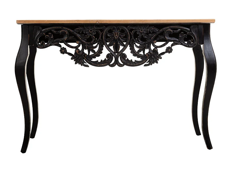 Schwarze Eingangstisch 111x40x77h cm