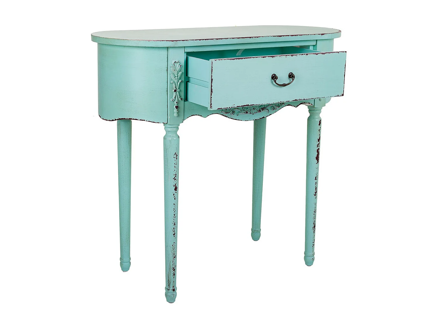 Mobile da ingresso in legno con 1 cassetto 88x36x80