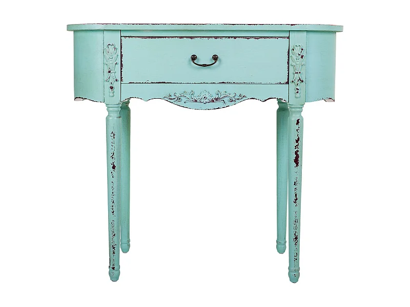 Hall em madeira com 1 gaveta 88x36x80