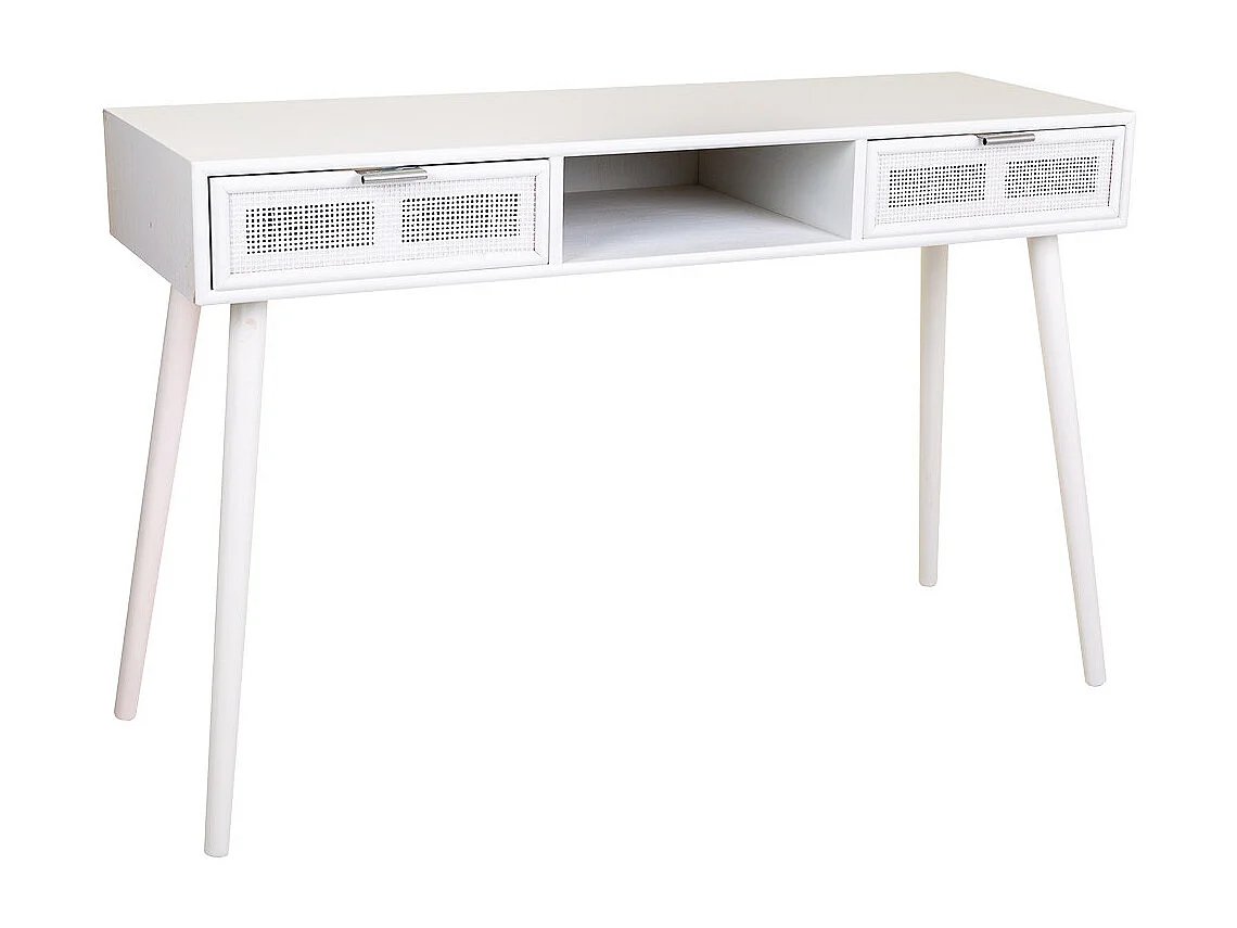 Flurmöbeln und weißes Gitter 120x42x79h cm