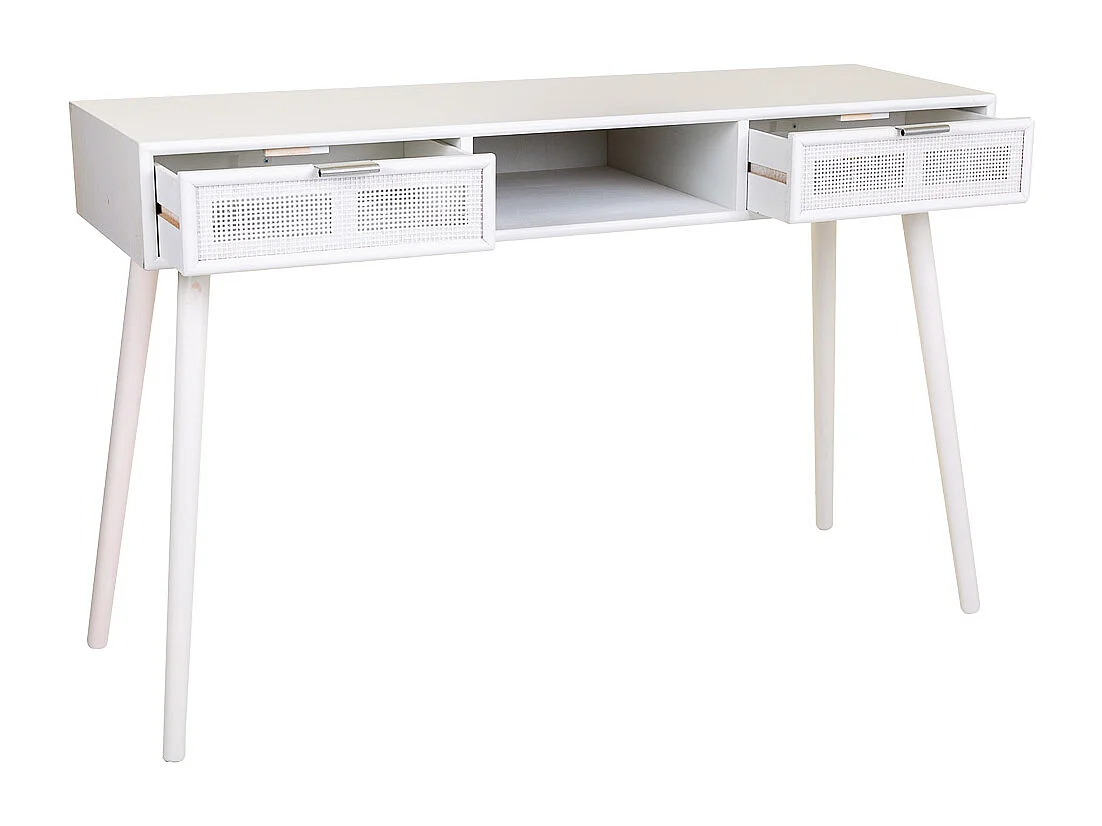 Flurmöbeln und weißes Gitter 120x42x79h cm