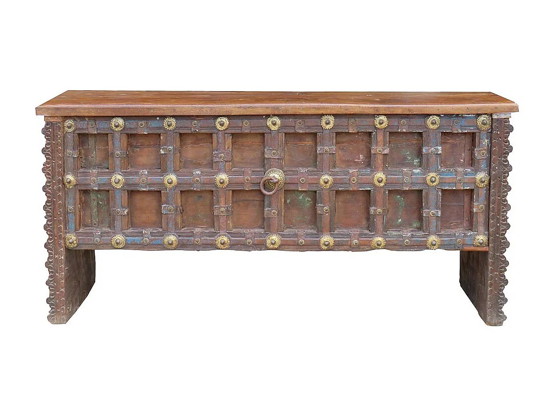 Entrée en bois marron 180x47x84h