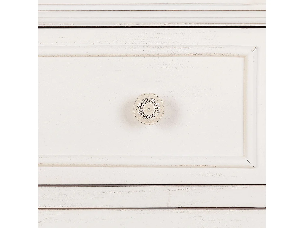 Mobile da ingresso in legno bianco 73x36,5x78h