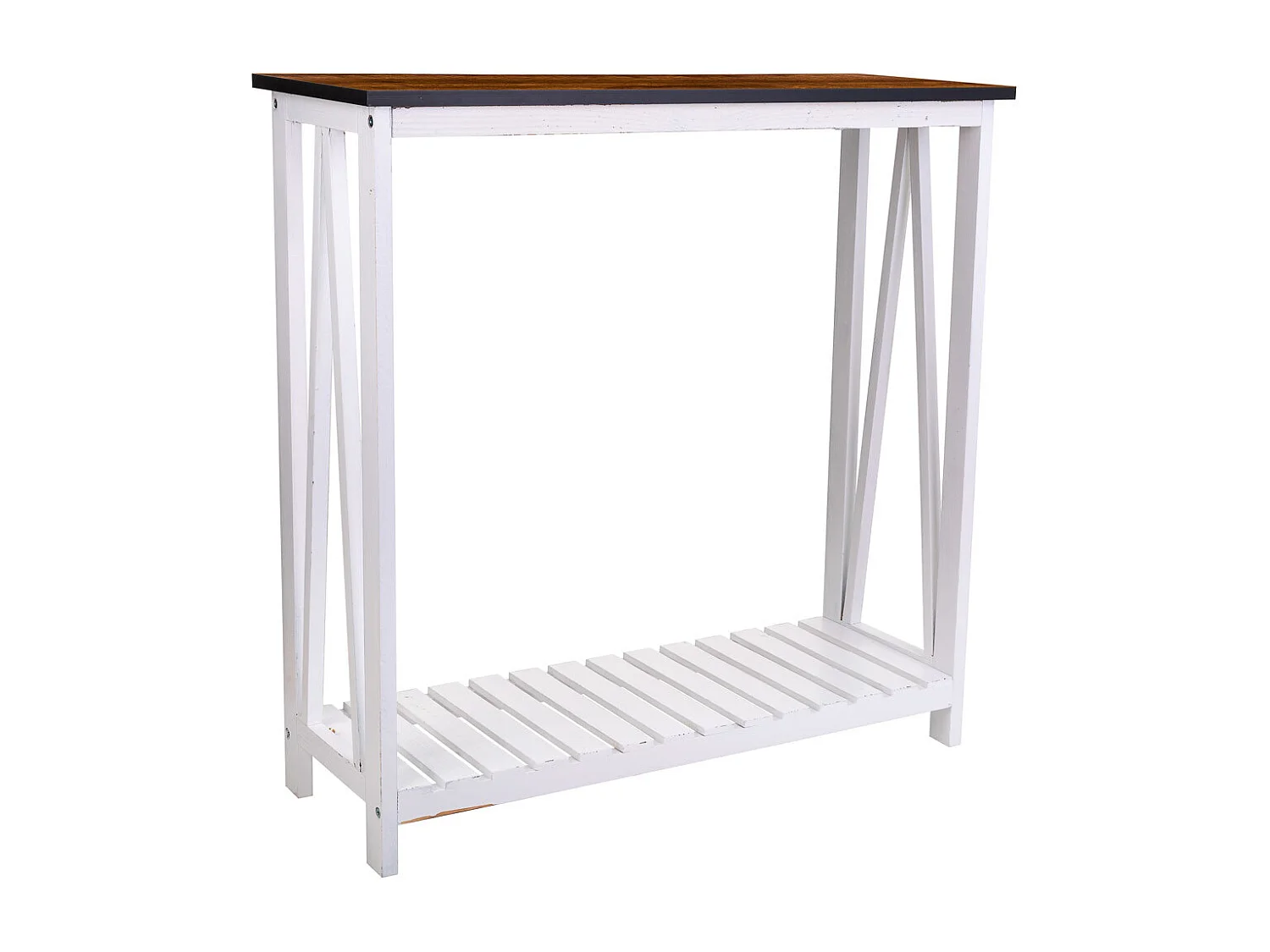 Vestibule en bois blanc 80x30x80h