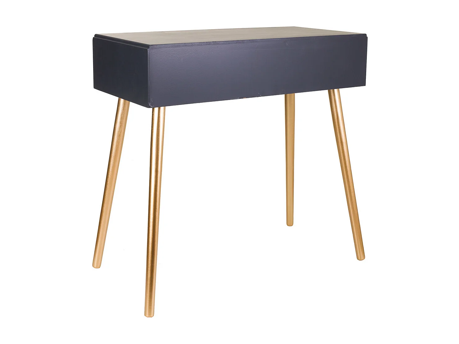 Recibidor de madera gris oscuro 82x41x78