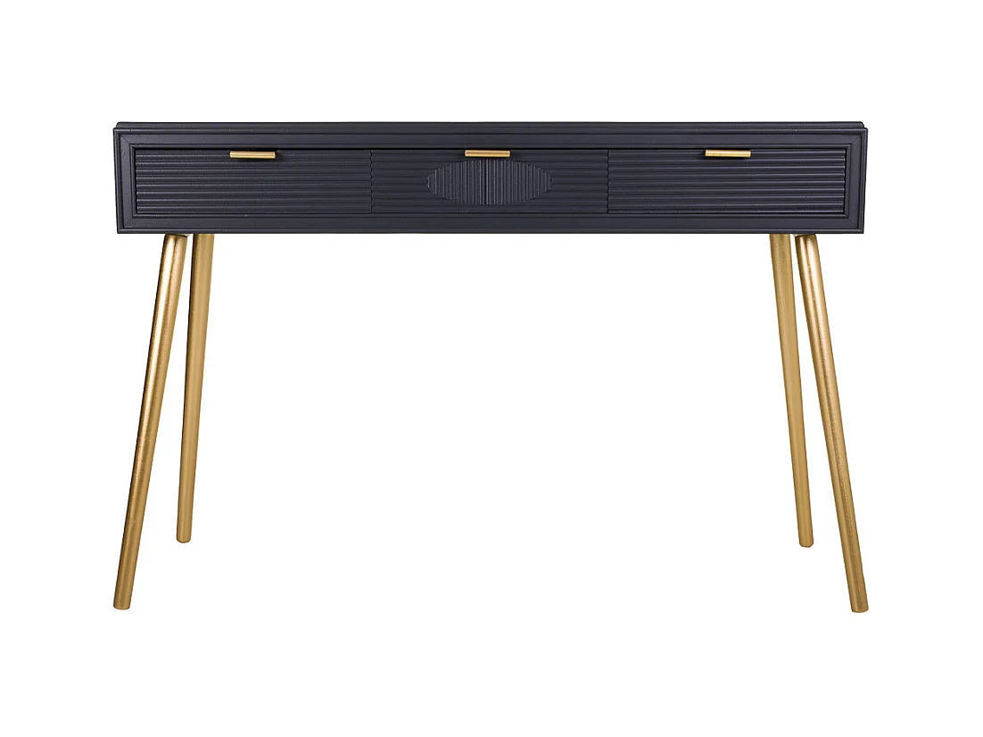 Móveis de entrada de madeira cinza escuro 120x41x78