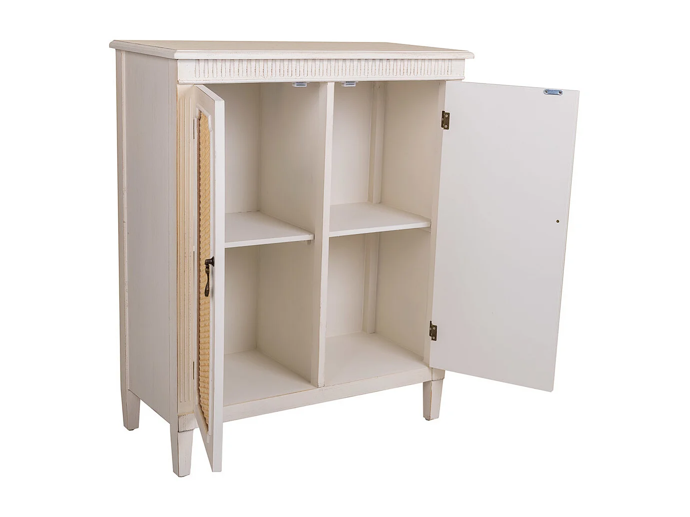 Salão de madeira branco 78x36x95