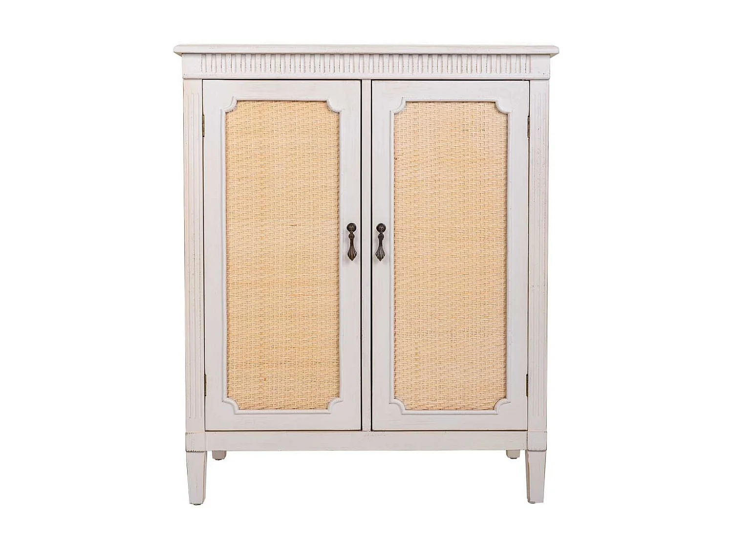 Salão de madeira branco 78x36x95