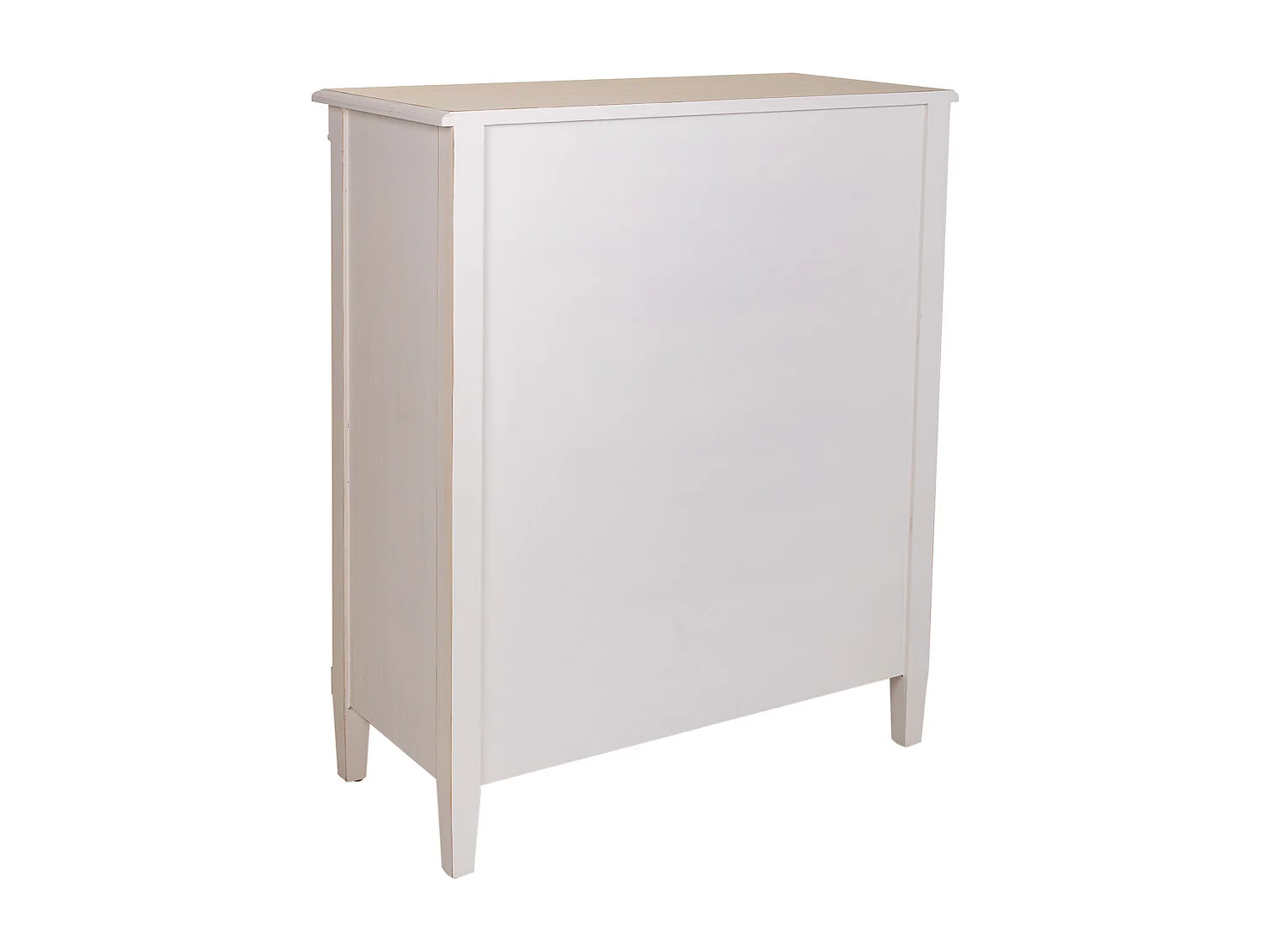 Salão de madeira branco 78x36x95