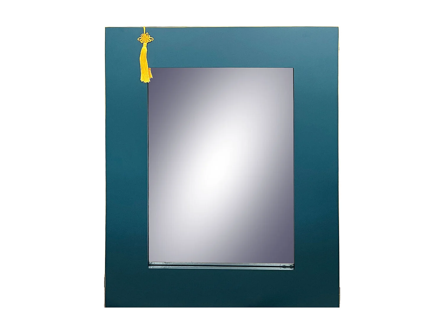 Specchio rettangolare in legno