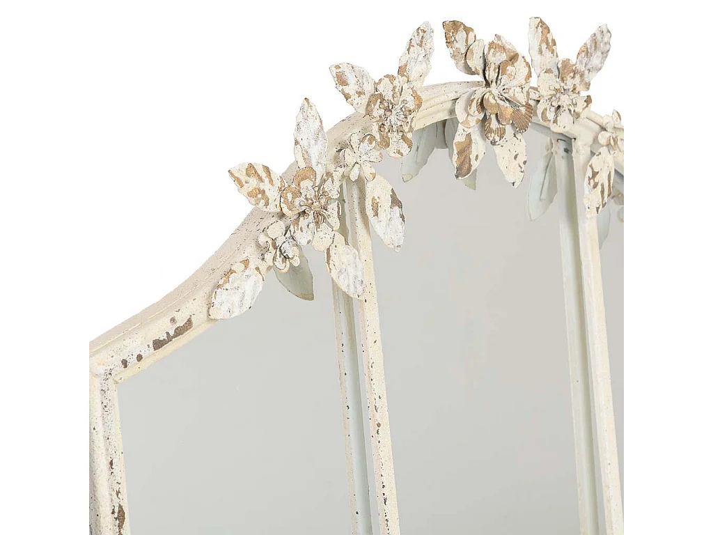 Wandspiegel mit antikem Metallfinish