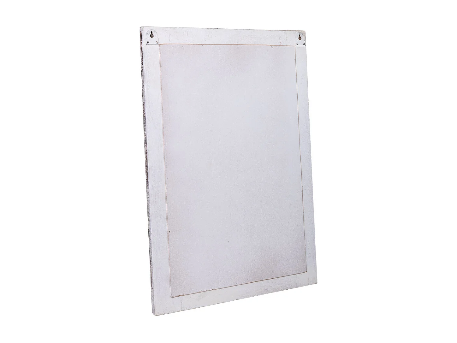 Specchio in legno invecchiato marrone 60x4x90