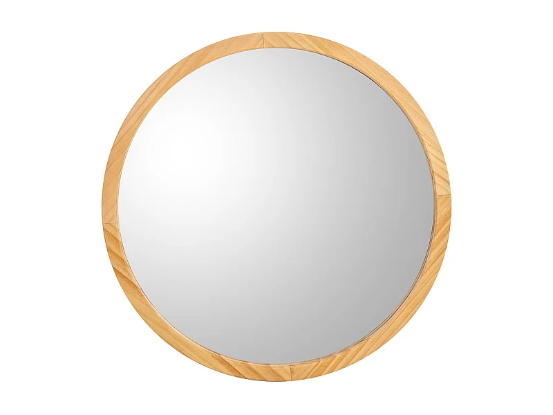 Espelho de madeira 50x02x50