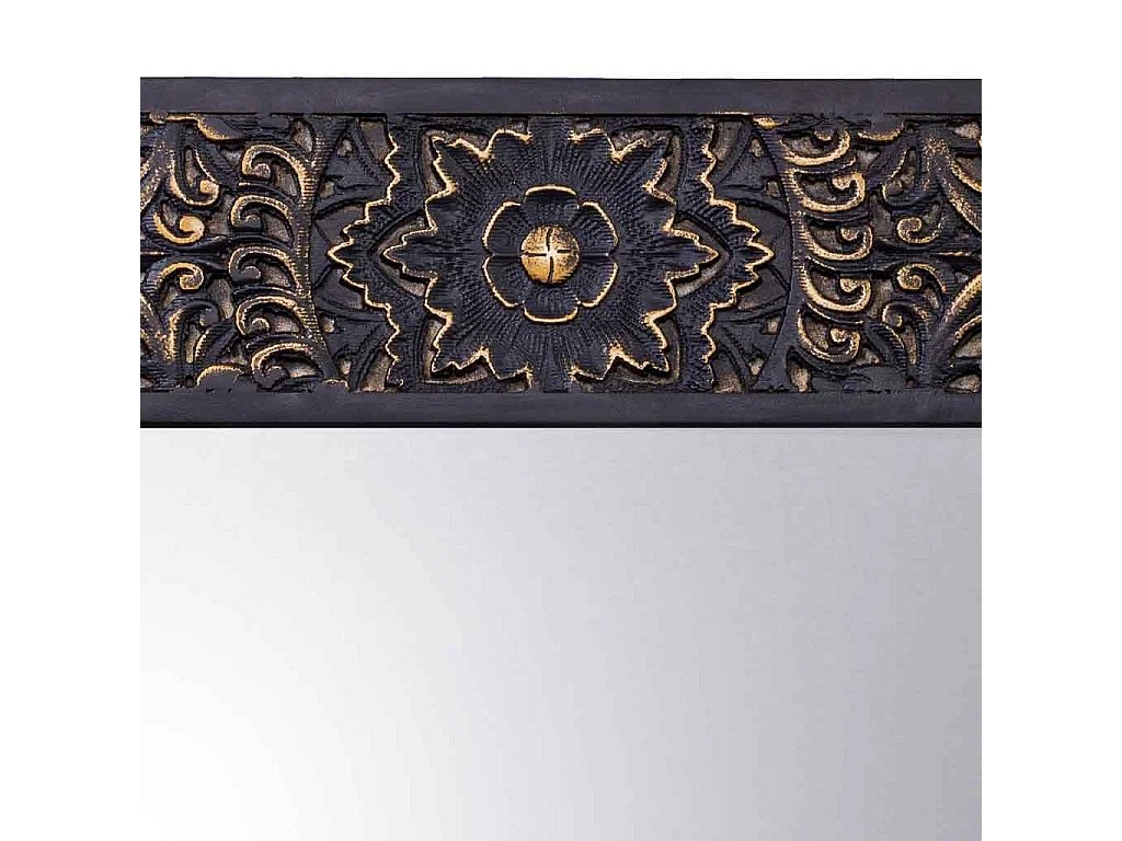 Specchio rettangolare in legno