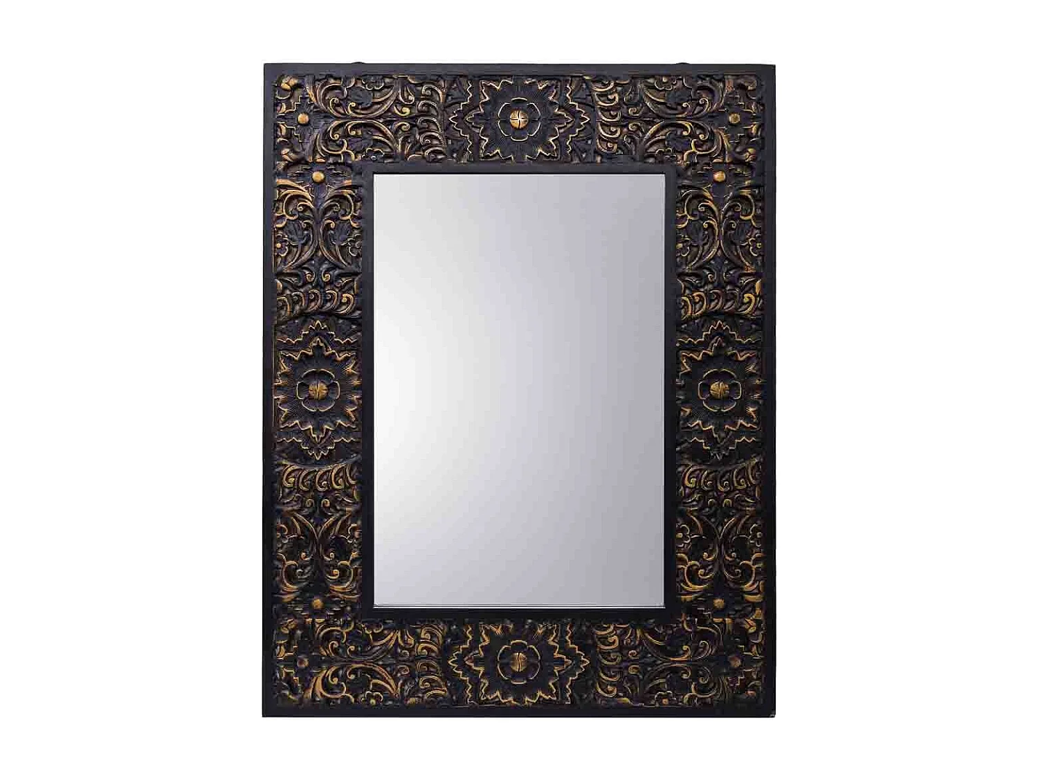 Espejo Rectangular de madera 70x2,5x90