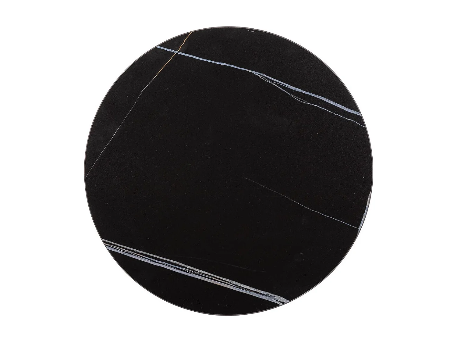 Conjunto de mesas 3 peças metal preto 29x29x46h-34x34x52h-39x39x57h cm