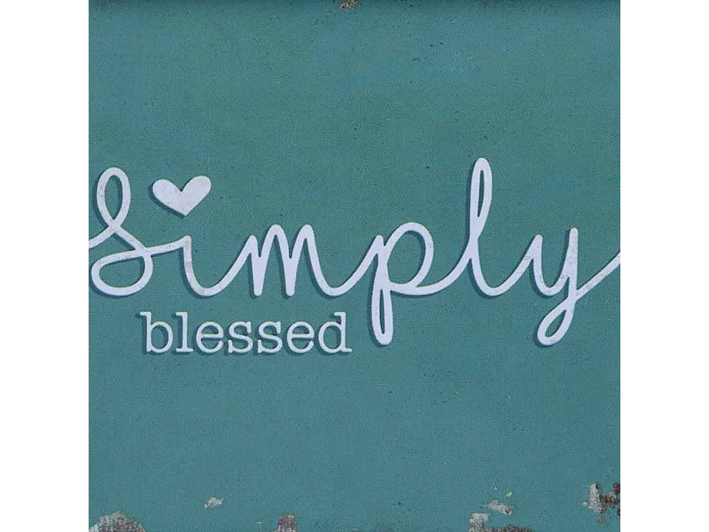 Cesto metálico azul 19,5x11,5x9 B16,5x8,5