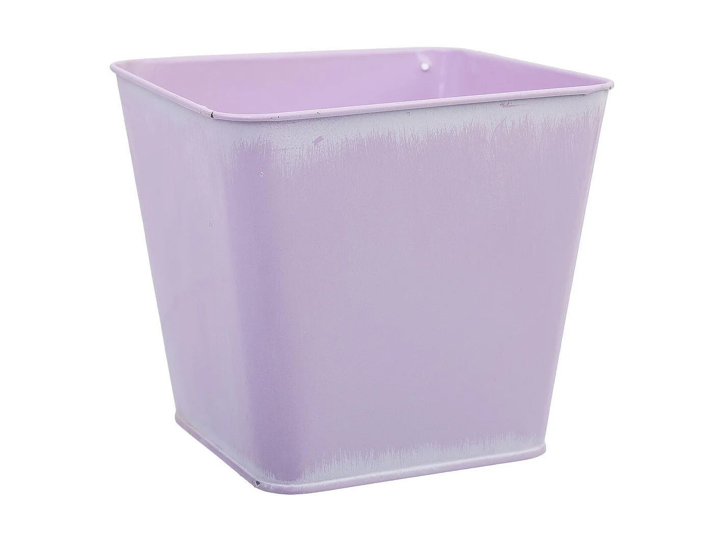 Rosa Metallkorb 14.5x13x10.5