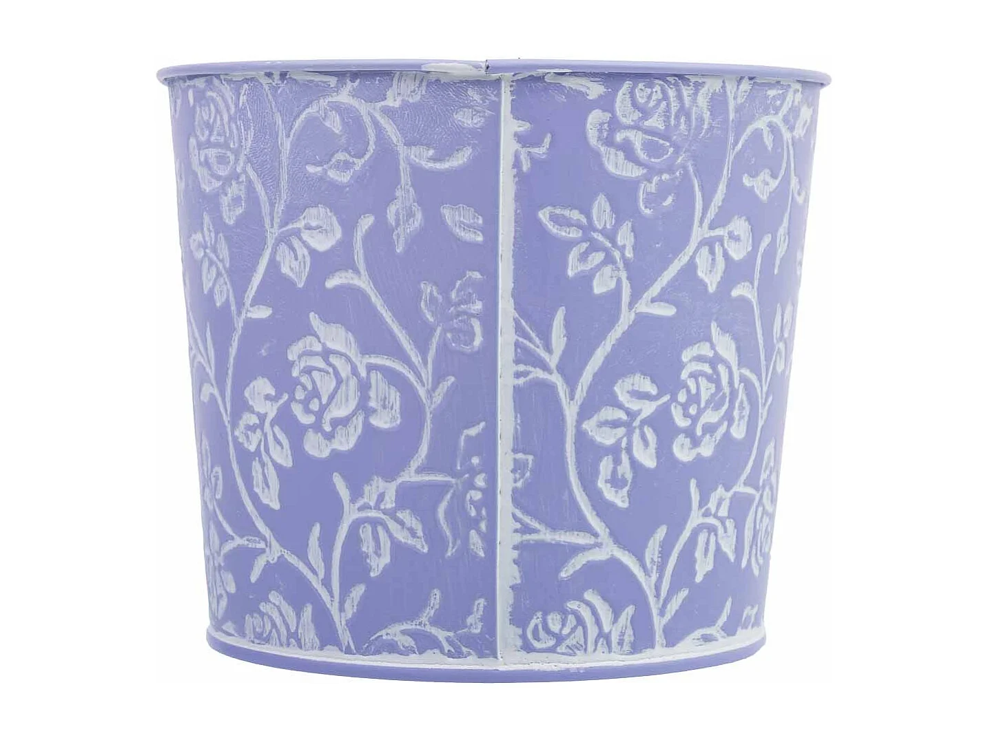 Panier métallique bleu 22.5x13.5x11.5 B20x11