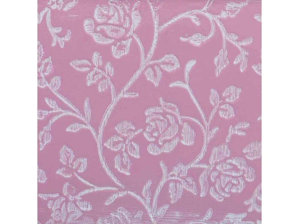 Cesto metálico cor-de-rosa 22,5x13,5x13,5x11,5 B20x11