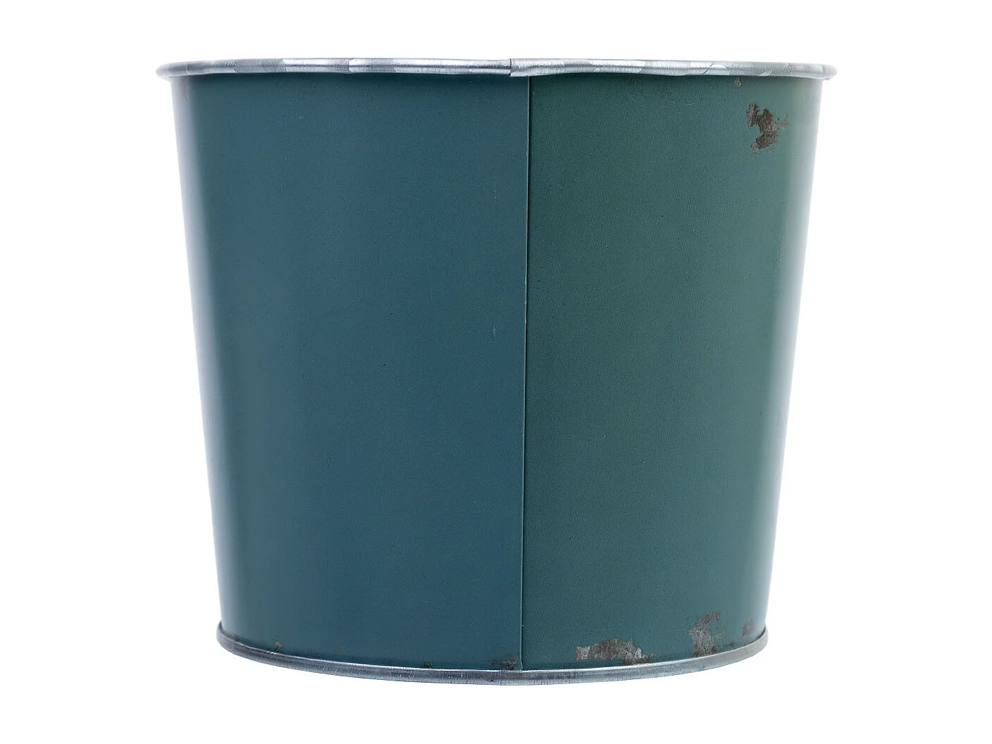 Panier en métal bleu 22,5x13,7x11,3 B20x11