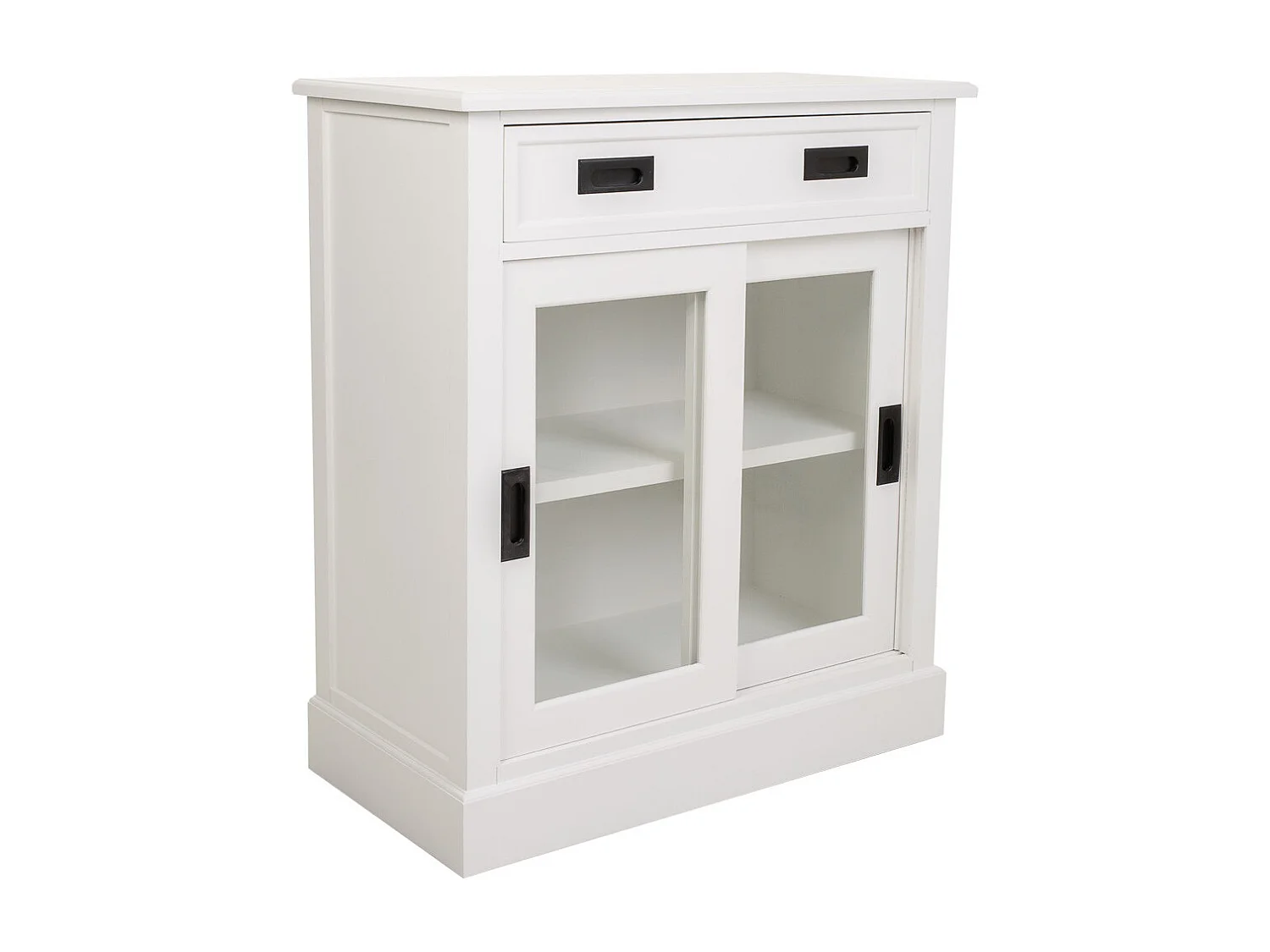 Mobile da ingresso in legno bianco 80x40x90,5h