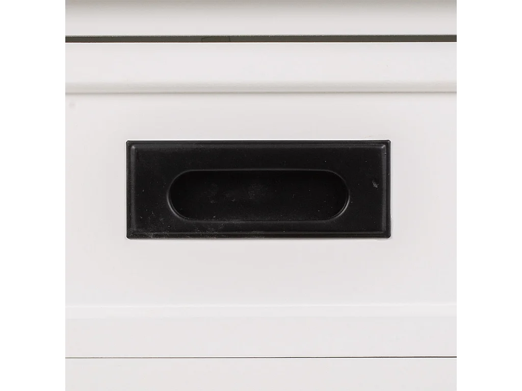 Mobile da ingresso in legno bianco 80x40x90,5h