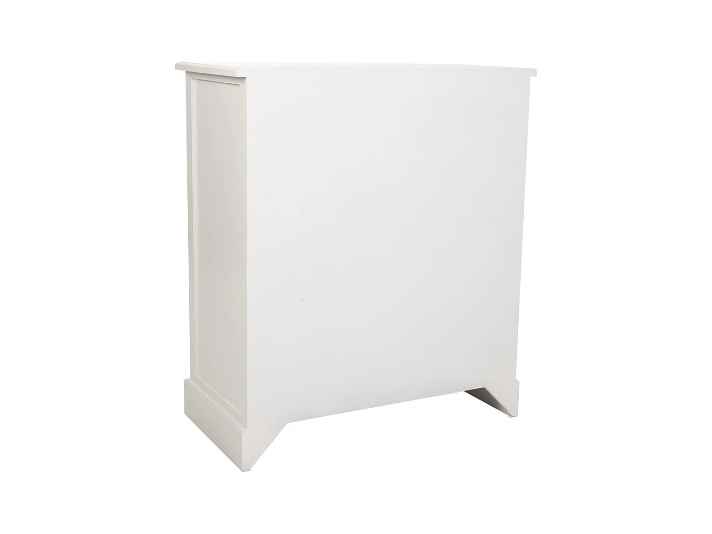 Weiße Holzhalle 80x40x90,5h cm