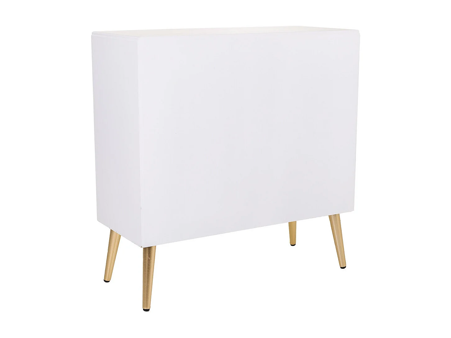 Console en bois blanc 80x36,5x81,5h