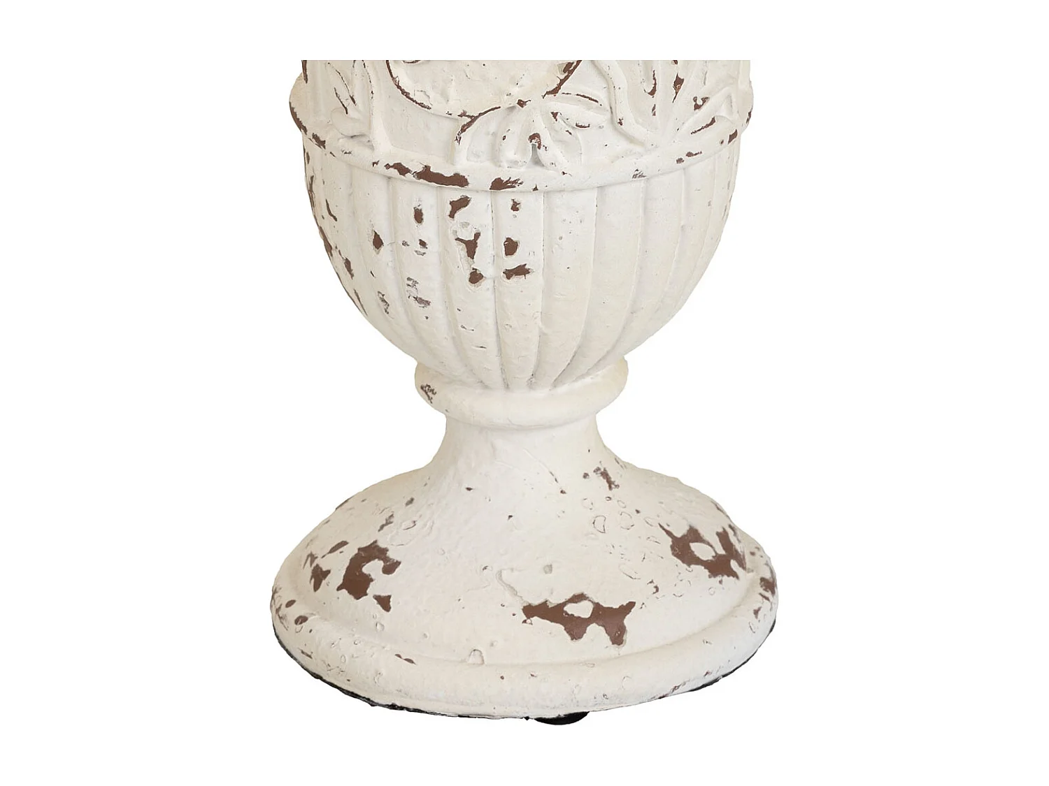 Vaso in magnesio bianco 18x18x27h