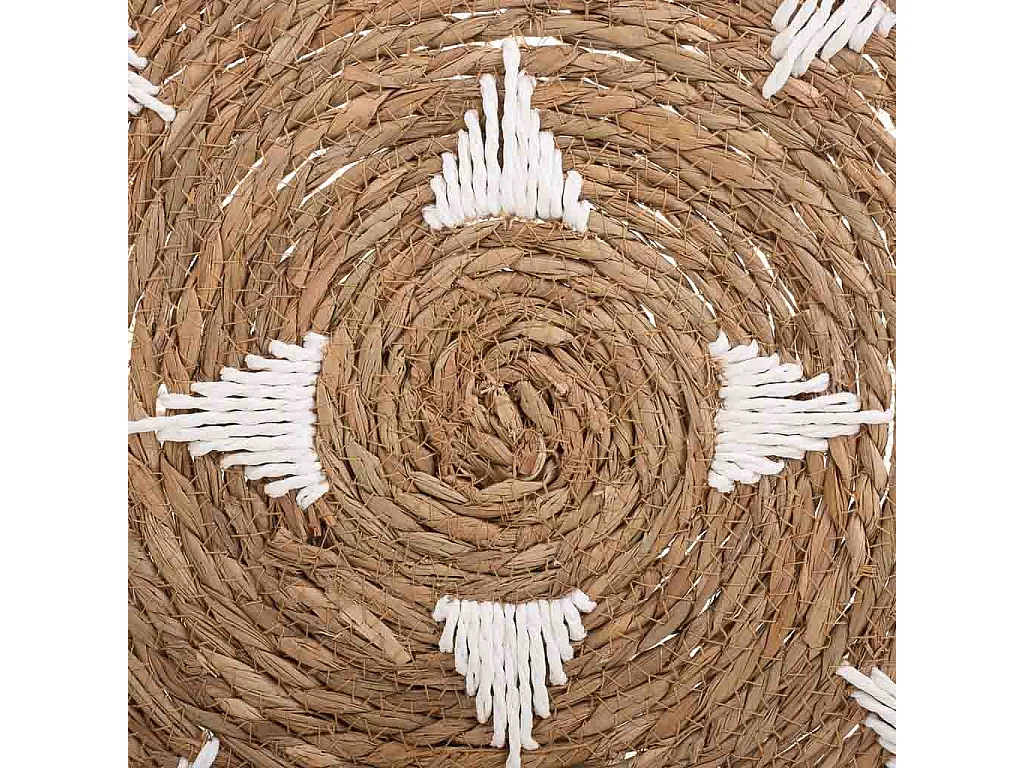 Sottopentola intrecciata bianca d38x2h