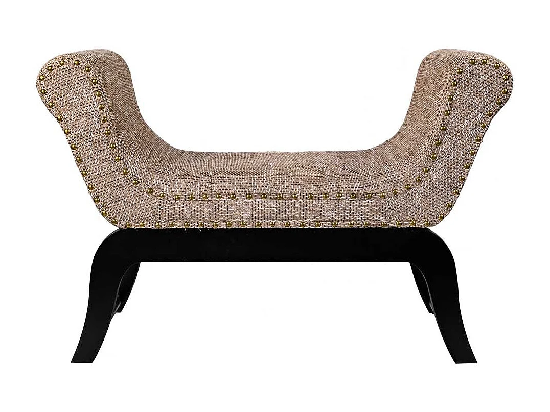 Sgabello in similpelle panna 90x40x65h