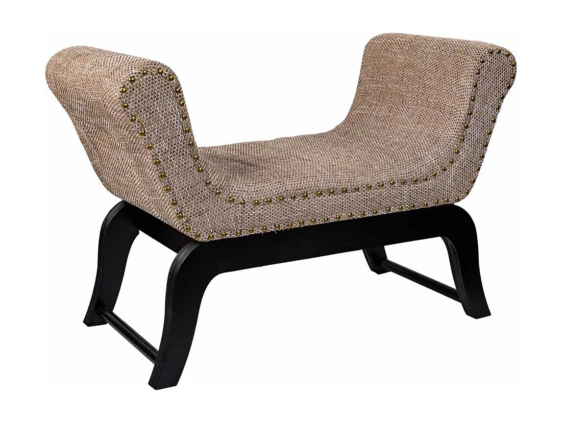 Sgabello in similpelle panna 90x40x65h