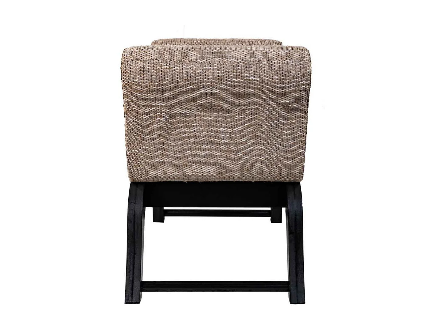 Sgabello in similpelle panna 90x40x65h